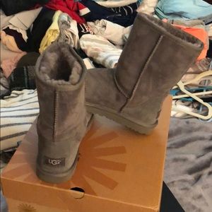 Grey classic ugg boots